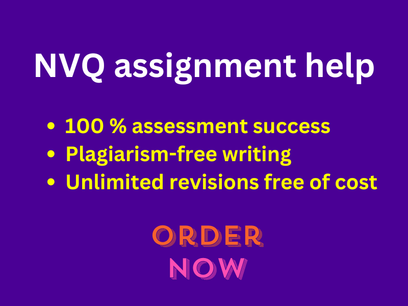 NVQ assignment and assessment help